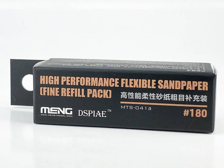 Meng x Dspiae High Performance Flexible Sandpaper Refill Pack (180 Grit), Fine - 6Pcs | 4897038552832