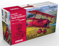 Meng Fokker Dr. I Triplane 1/32, with Red Baron Resin Bust 1/10 | 4897038552757
