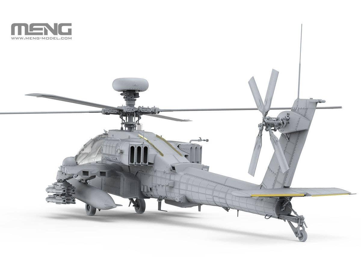 Meng 1/35 AH-64D Saraf Heavy Attack Helicopter (Israeli Air Force) | 4897038553921