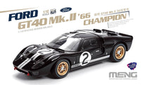 Meng 1/12 Ford GT40 Mk.II '66 Champion (Pre-colored Edition) | 4897038553273
