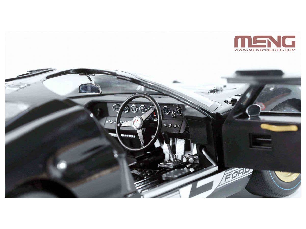 Meng 1/12 Ford GT40 Mk.II '66 Champion (Pre-colored Edition) | 4897038553273