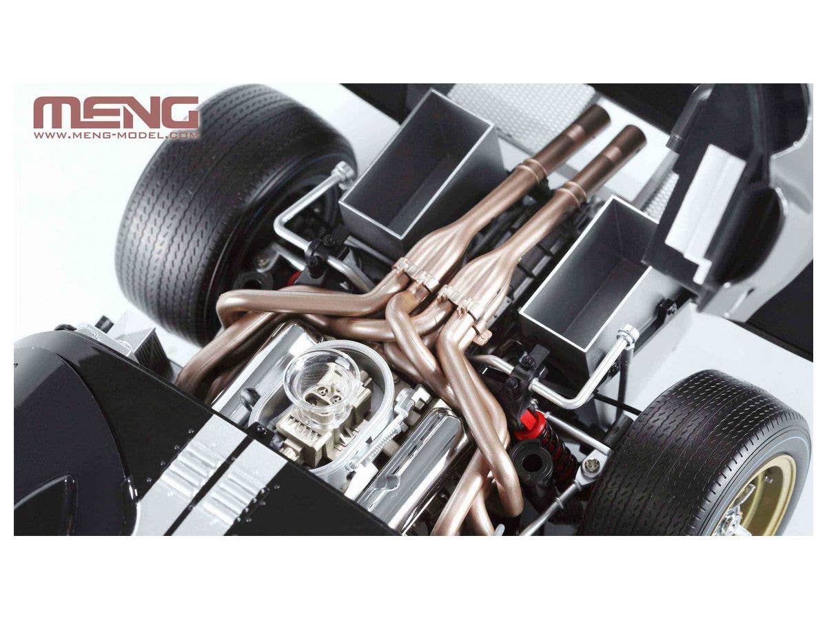 Meng 1/12 Ford GT40 Mk.II '66 Champion (Pre-colored Edition) | 4897038553273