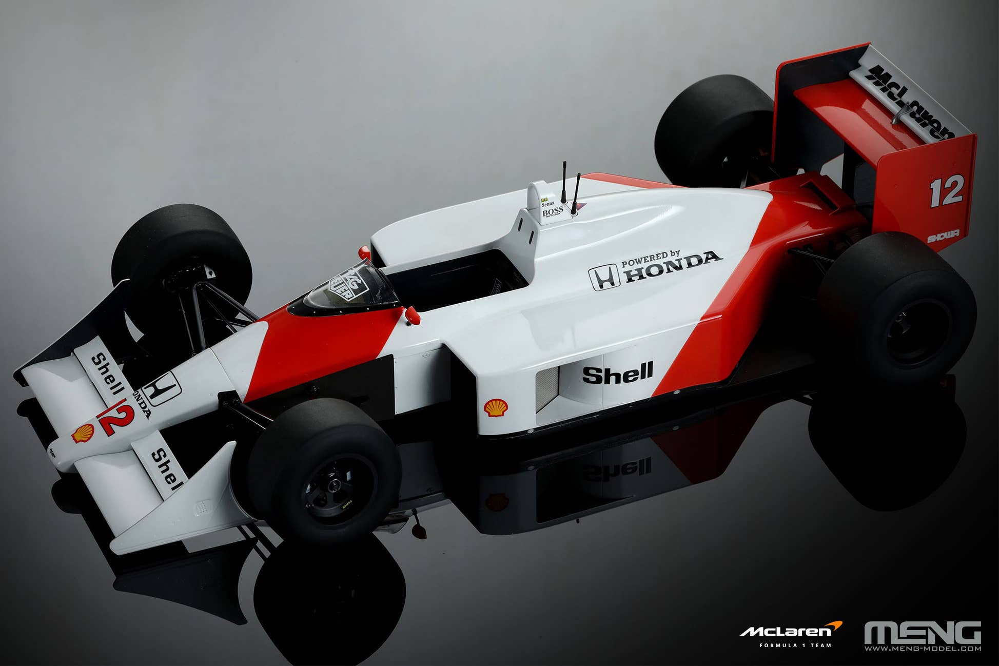 Meng 1/12 McLaren MP4/4 1988 (Pre-colored Edition) | 4897038553822