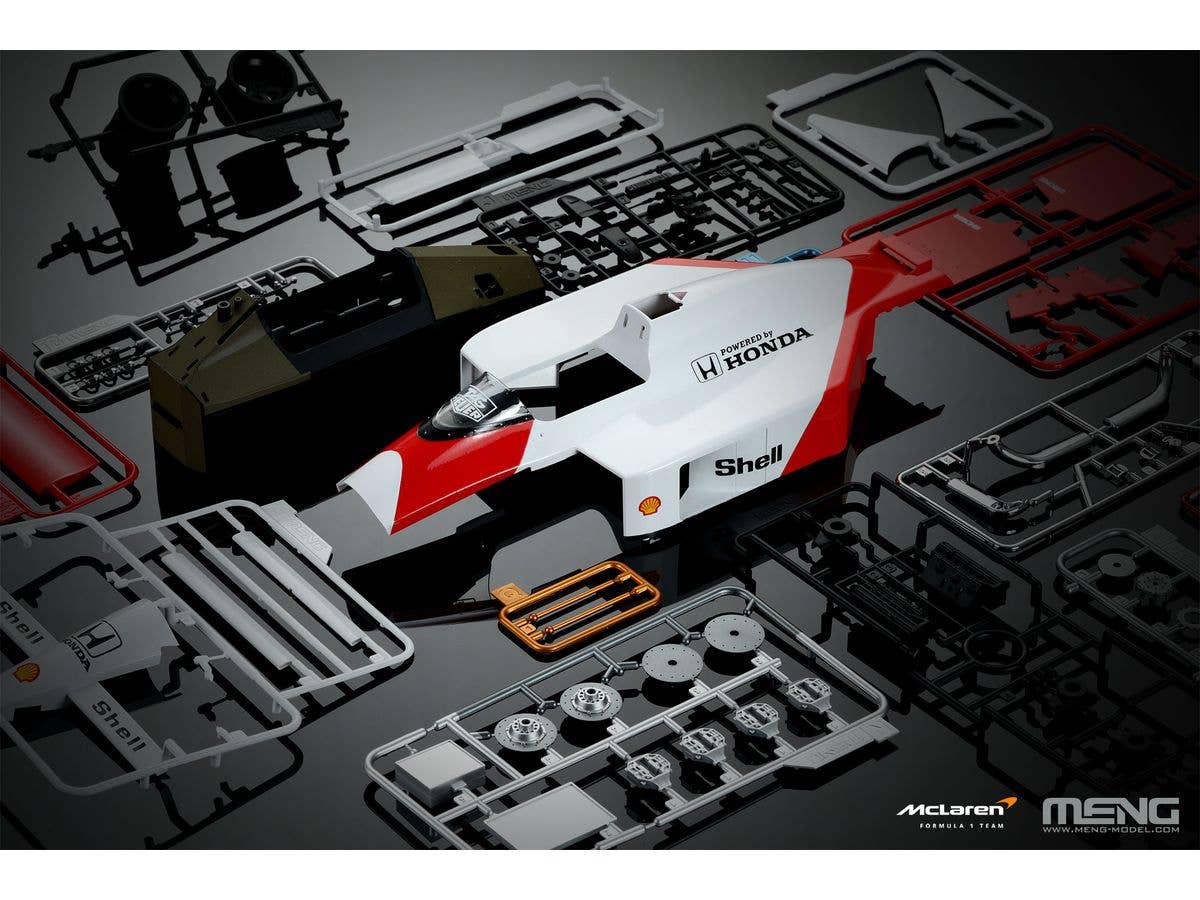 Meng 1/12 McLaren MP4/4 1988 (Pre-colored Edition) | 4897038553822