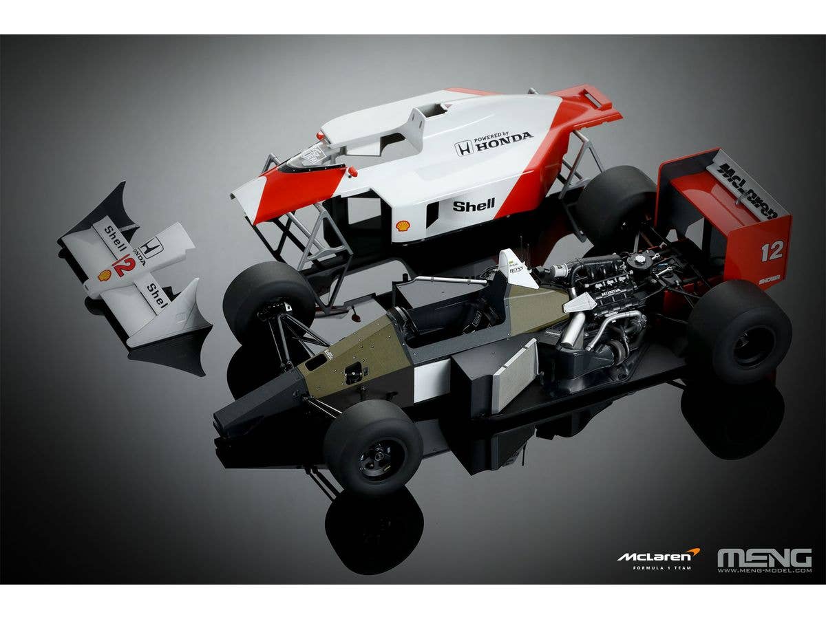 Meng 1/12 McLaren MP4/4 1988 (Pre-colored Edition) | 4897038553822