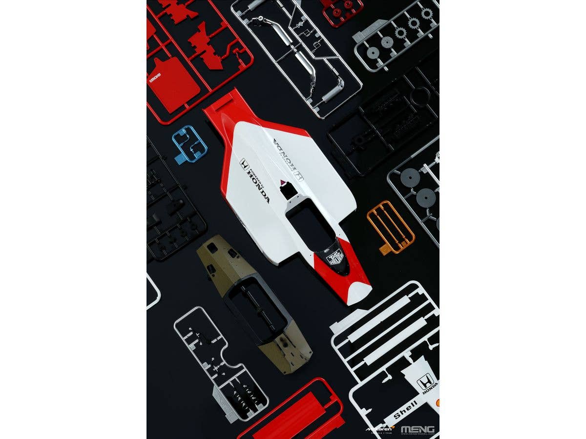 Meng 1/12 McLaren MP4/4 1988 (Pre-colored Edition) | 4897038553822