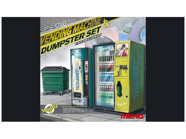Meng Vending Machine & Dumpster Set | 4897038550692