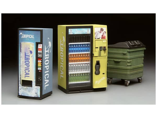 Meng Vending Machine & Dumpster Set | 4897038550692