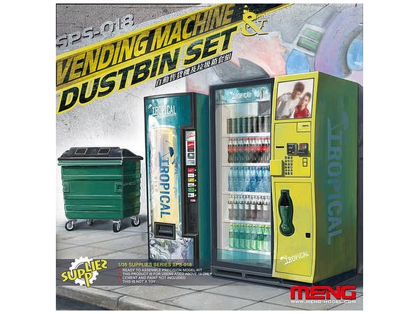 Meng Vending Machine & Dumpster Set | 4897038550692