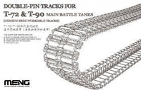 Meng 1/35 Double-Pin Tracks for T-72 & T-90 Main Battle Tanks (Cement-Free Workable Tracks) | 4897038551095