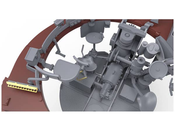 Meng 1/35 German Heavy Tank Sd.Kfz.182 King Tiger (Henschel Turret) Interior Set | 4897038551293