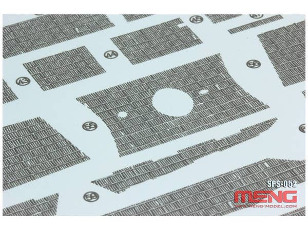 Meng German Medium Tank Sd.Kfz.171 Panther Ausf.A Late Production Zimmerit Decal Type C | 4897038551712