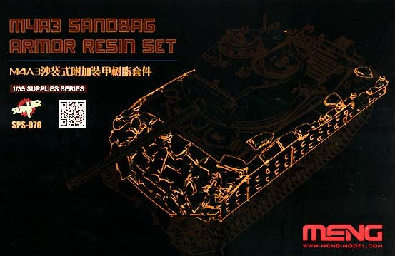 Meng 1/35 M4A3 Sandbag Armor (Resin) | 4897038552382
