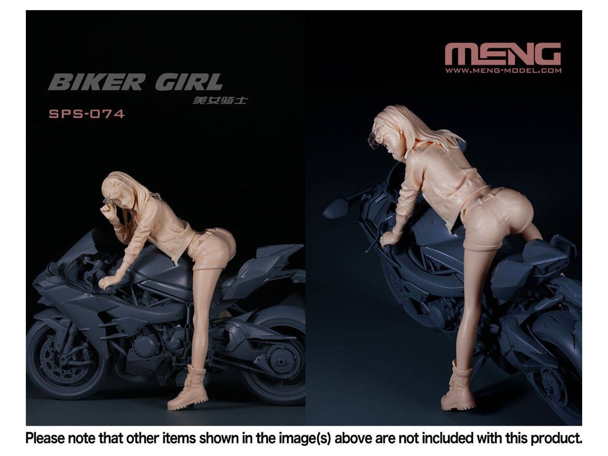 Meng 1/9 Biker Girl (Resin) | 4897038552702
