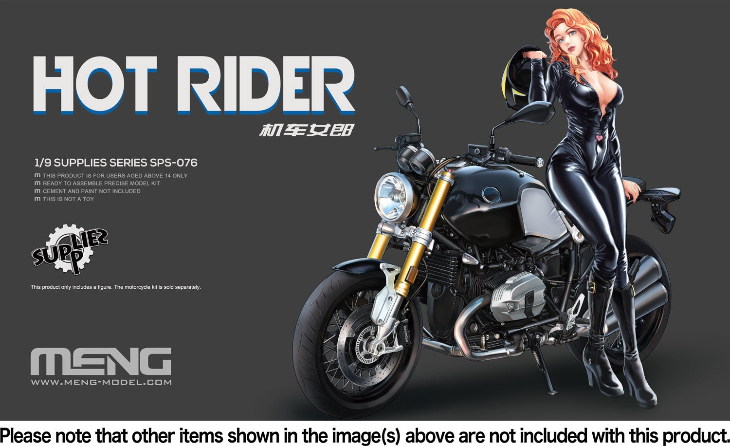 Meng 1/9 Hot Rider (Resin)