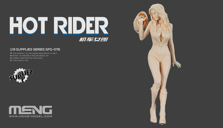 Meng 1/9 Hot Rider (Resin) | 4897038553105