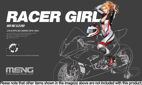 Meng 1/9 Racer Girl