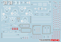 Meng 1/700 PLA Navy Hainan Marking Decals (For PS-007) | 4897038553440