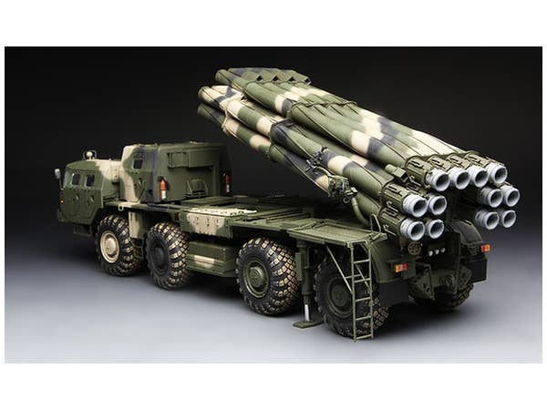 Meng 1/35 RUSSIAN LONG-RANGE ROCKET LAUNCHER 9A52-2 SMERCH | 4897038550784
