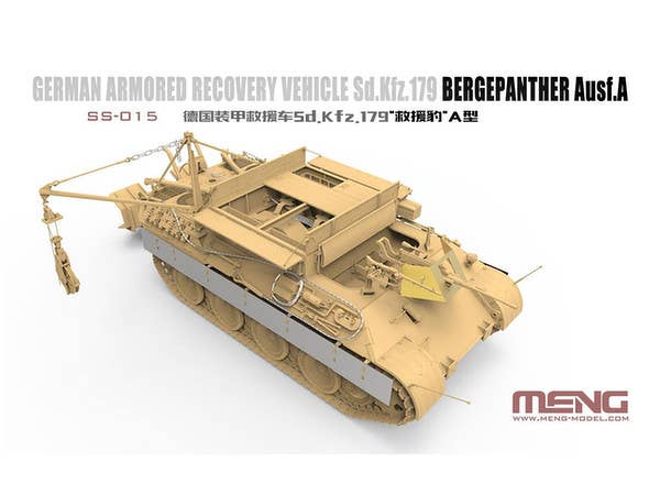 Meng 1/35 German Armored Recovery Vehicle Sd.Kfz.179 Bergepanther Ausf.A | 4897038552009