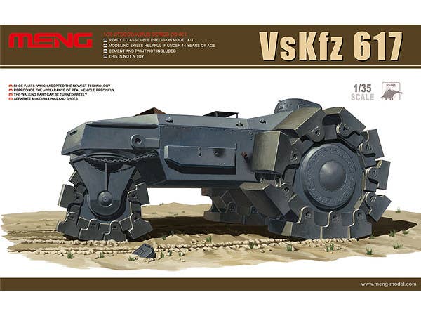 Meng 1/35 VsKfz 617 Minenrumer | 4897038550043
