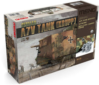 Meng 1/35 German A7V Tank (Krupp) & Engine | 4897038550913