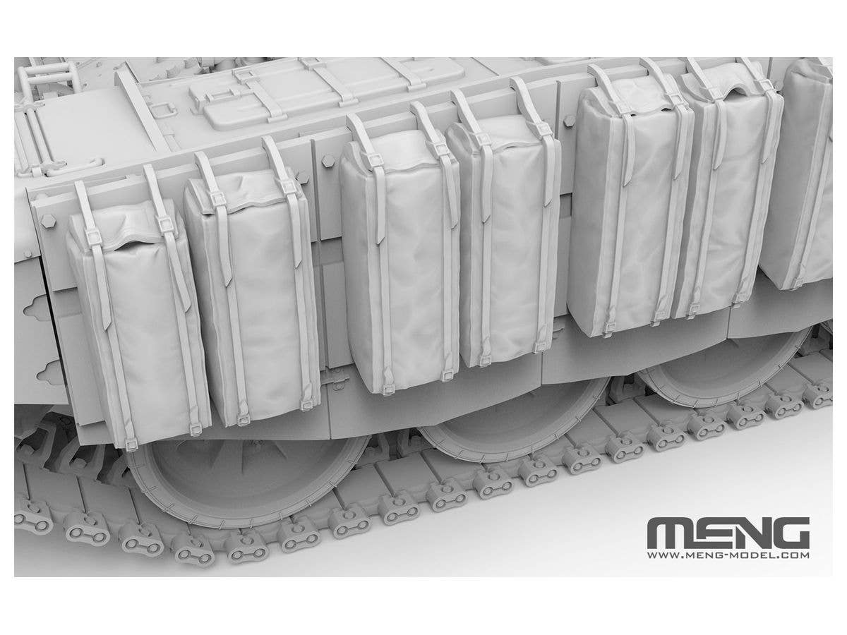 Meng 1/35 Russian Main Battle Tank T-72B3M w/ KMT-8 Mine Clearing System | 4897038553518
