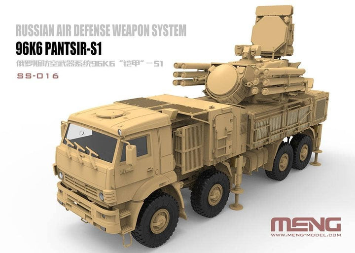 Meng 1/35 Russian Air Defense Weapon System 96K6 PANTSIR-S1 | 4897038552337