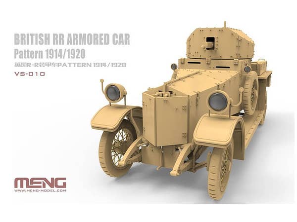 Meng 1/35 British RR Armored Car Pattern 1914/1920 | 4897038552290