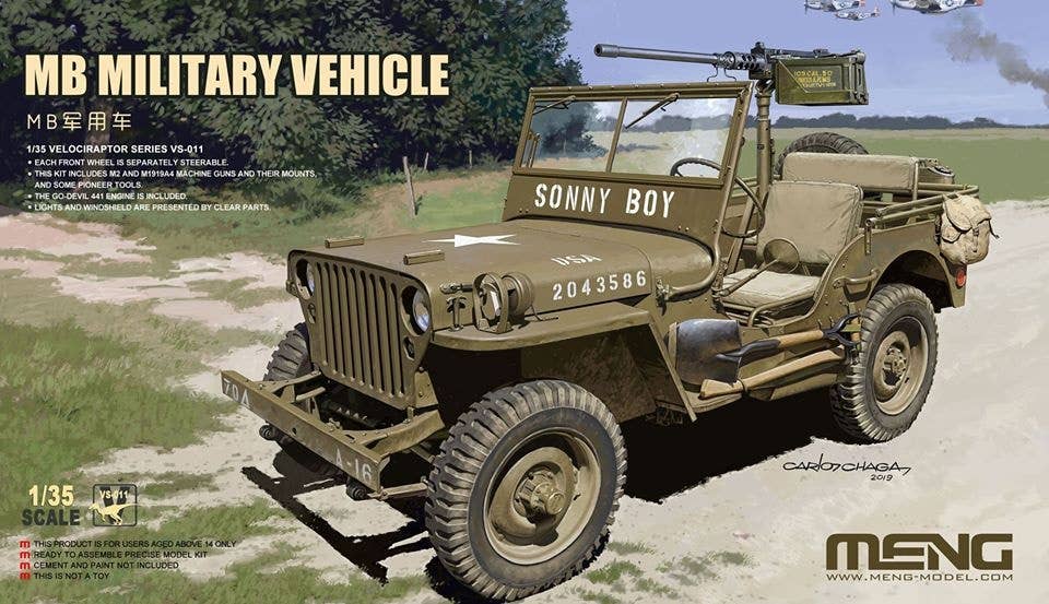 Meng 1/35 MB Military Vehicle | 4897038552580