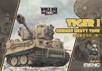 Meng German Heavy Tank Tiger I (CARTOON MODEL) | 4897038558001
