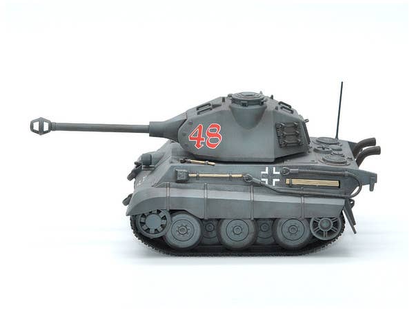 Meng German Heavy Tank King Tiger (Porsche Turret) (CARTOON MODEL) | 4897038558025