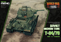 Meng Soviet Medium Tank T-34/76 (CARTOON MODEL) | 4897038558063
