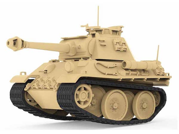 Meng German Medium Tank PzKpfw V Panther (CARTOON MODEL) | 4897038558070