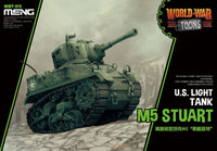 Meng U.S. Light Tank M5 Stuart (CARTOON MODEL) | 4897038558179