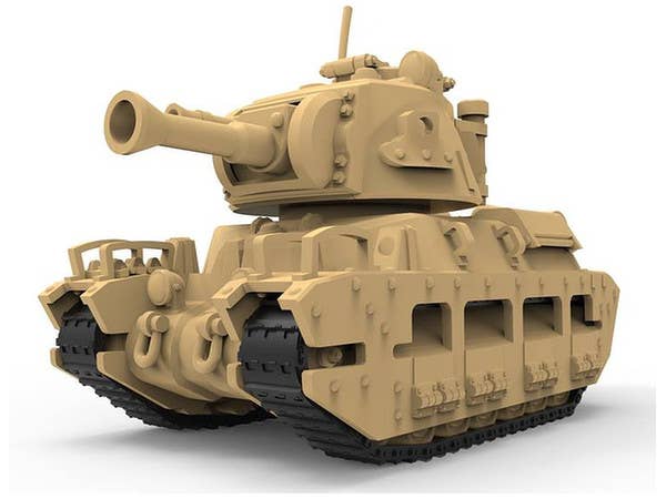 Meng World War Toons A12 Matilda II British Infantry Tank Cartoon Model | 4897038558209