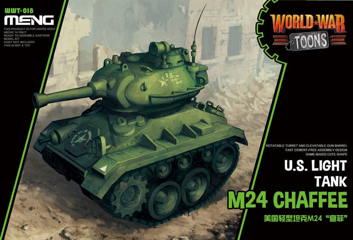 Meng U.S. Light Tank M24 Chaffee (Cartoon Model) | 4897038558520