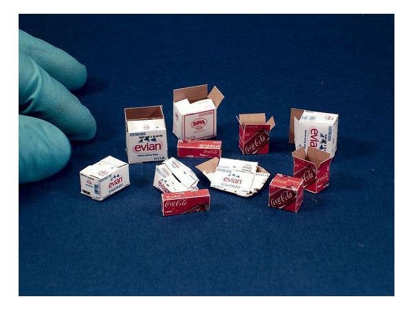 Matho 1/35 Cardboard Boxes - water and soda drinks | 5449612350137