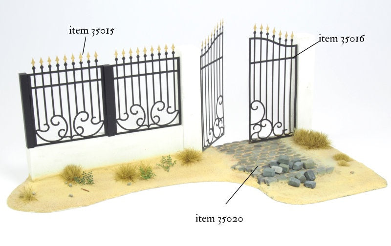 Matho 1/35 Metal Fence Set A - Gate | 5907747900417
