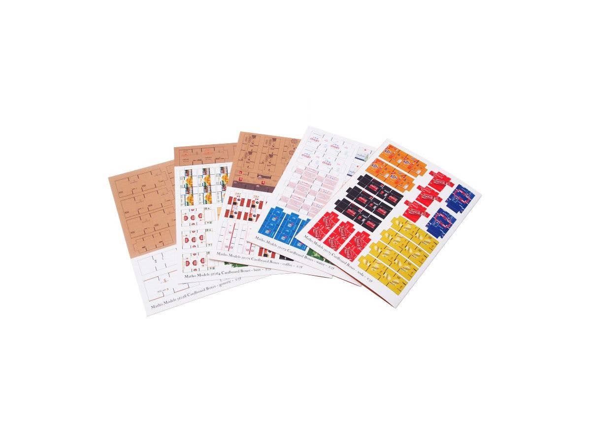 Matho 1/35 Cardboard Boxes - BIG SET 1 | 5449612350755