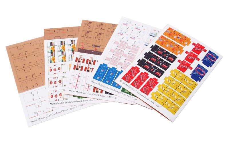 Matho 1/35 Cardboard Boxes - BIG SET 1