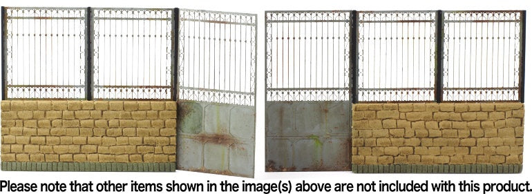 Matho 1/35 Metal Fence B - big set with gate