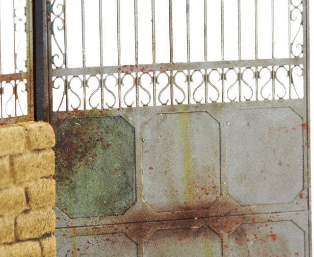 Matho 1/35 Metal Fence B - big set with gate