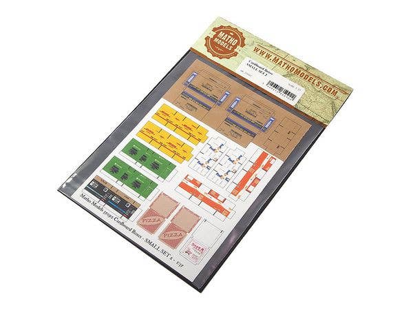 Matho 1/35 Cardboard Boxes - SMALL SET 2 | 5449612350922