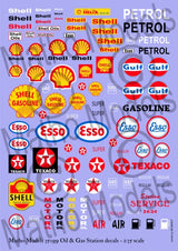 Matho 1/35 Oil & Gas Station decals