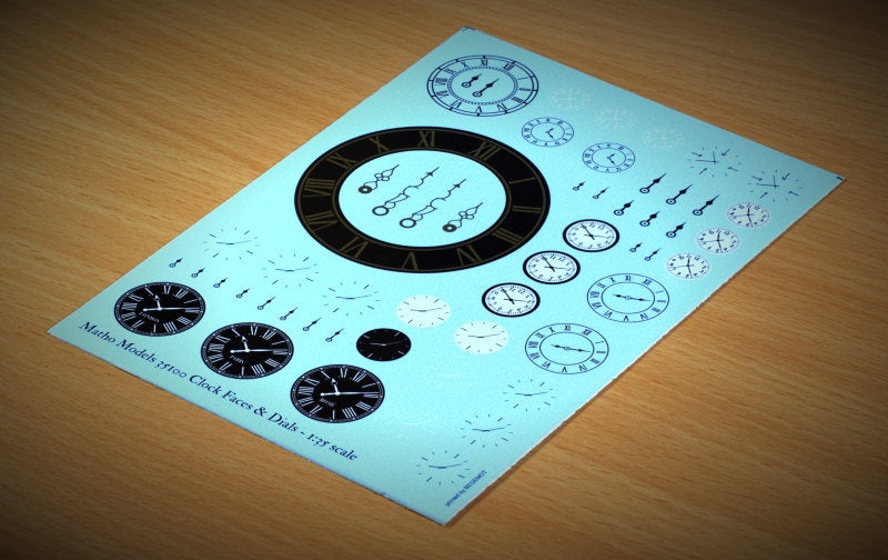 Matho 1/35 Clock Faces & Dials