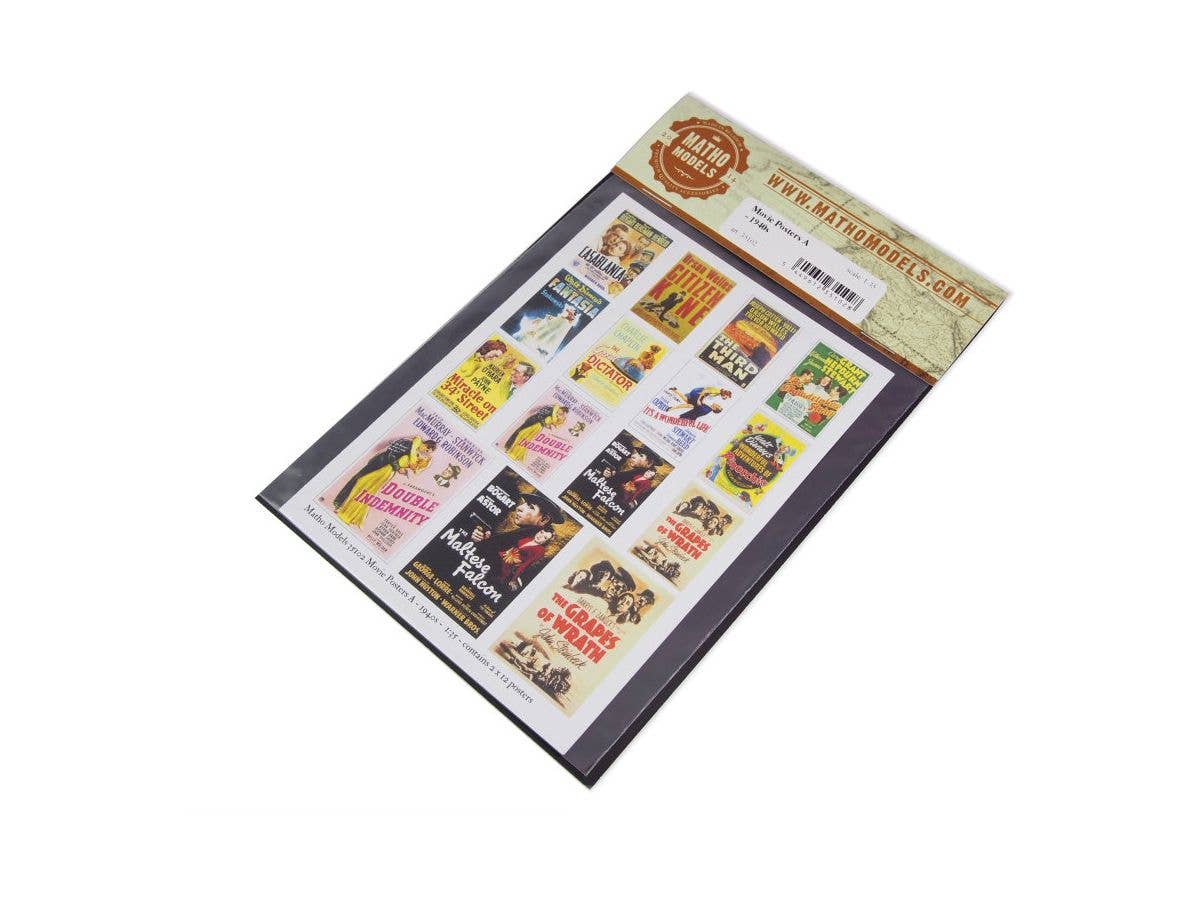 Matho 1/35 Movie Posters A - 1940s | 5449612351028