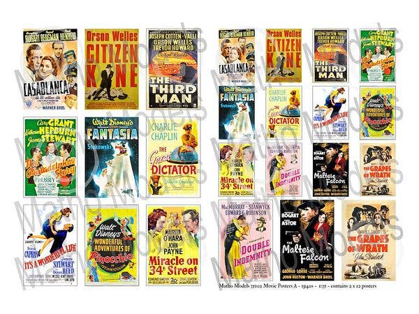 Matho 1/35 Movie Posters - BIG SET | 5449612351073