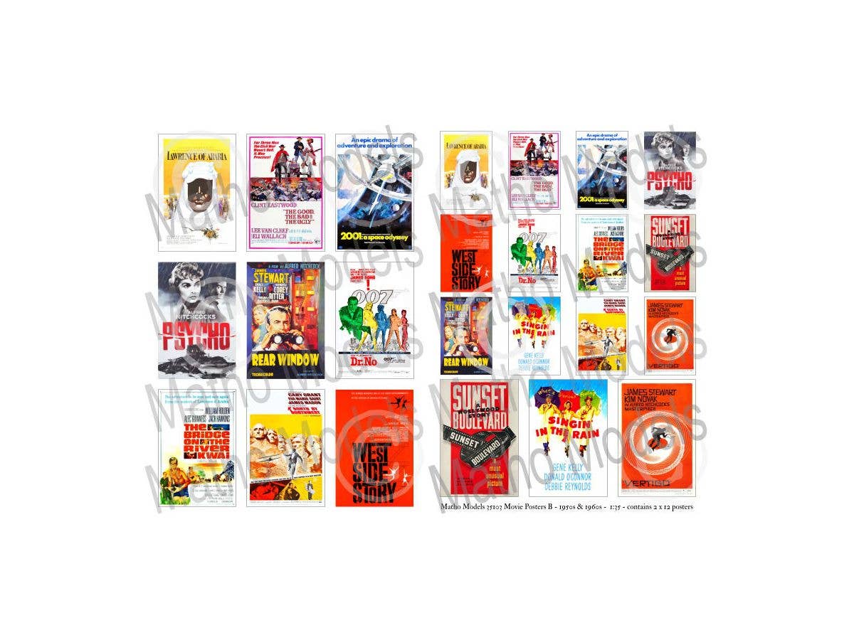 Matho 1/35 Movie Posters - BIG SET | 5449612351073