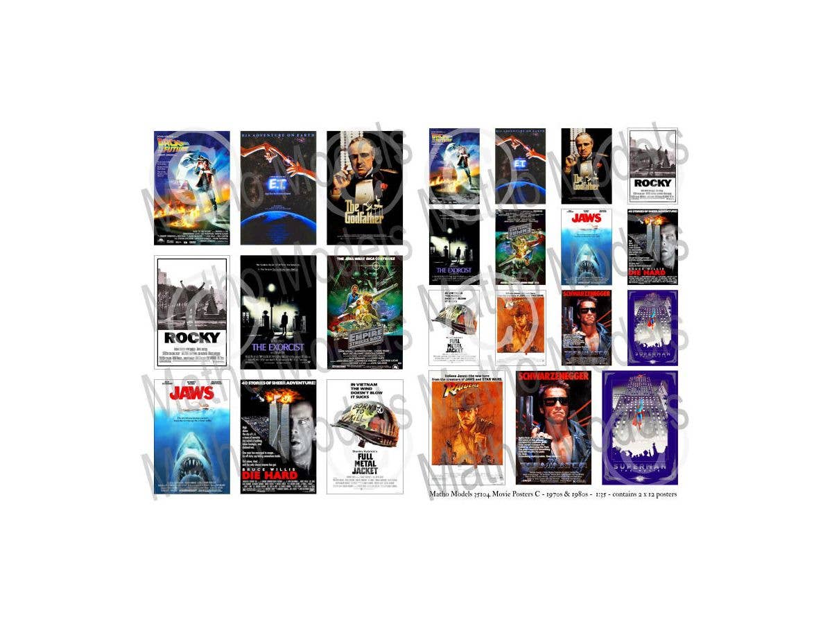 Matho 1/35 Movie Posters - BIG SET | 5449612351073